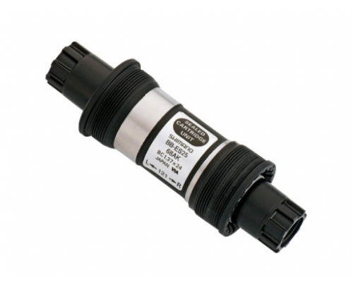 Каретка велосипедная Shimano ES25, 73/121, Octalink, без болтов