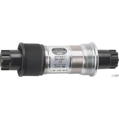 Каретка велосипедная Shimano ES25, 73/126, Octalink, без болтов