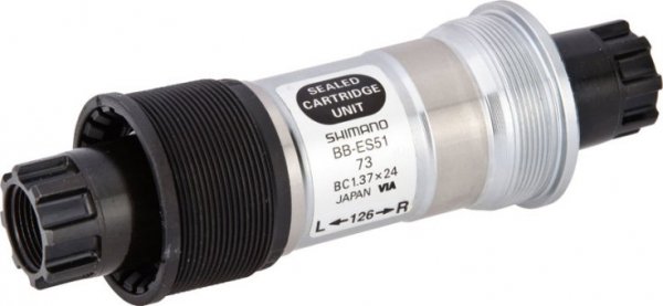 Каретка велосипедная SHIMANO ES51, 68/126, Octalink, без болтов