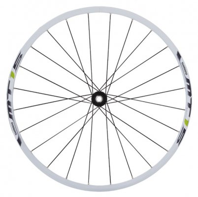 Колеса велосипедные Shimano MT35 переднее и заднее, 27,5", Center Lock, цвет белый EWHMT35FR7QE