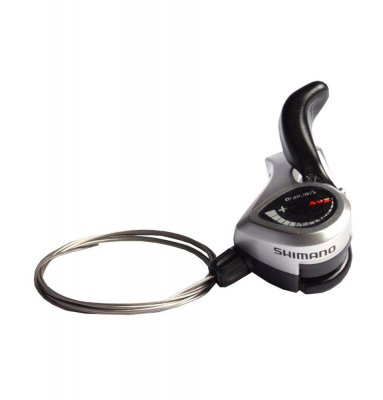 Шифтер велосипедный Shimano Tourney, TX50-LN, 3(Frict)скорости, 1800мм, ASLTX50LFBT