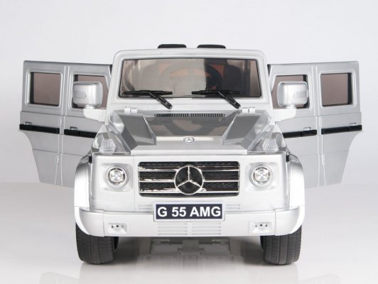 Радиоуправляемый детcкий электромобиль Dongma-DMD Mercedes Benz G55 Silver 12V 2.4G