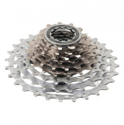 Кассета велосипедная SHIMANO Кассета для велосипеда  SLX ICSHG809132, 9х11-32, Ni-Plated, серебристый цвет, 2-1065