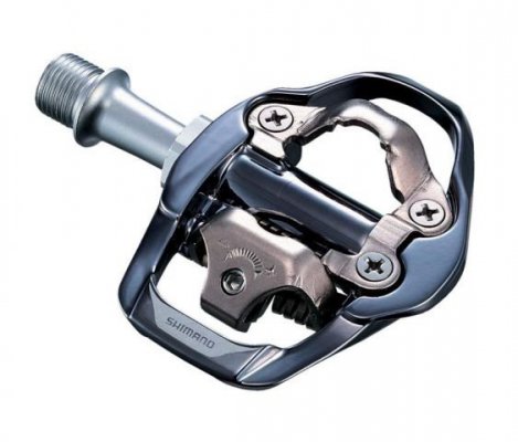 Педали SHIMANO для велосипеда  A600, с шипами,EPDA600