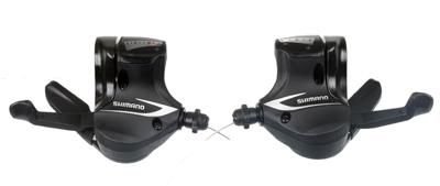 Переключатели SHIMANO для велосипеда  Acera Rapidfire PLUS 3х8ск троса+рубашки