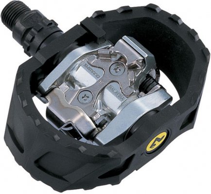 Педали SHIMANO для велосипеда  M424, с шипами, EPDM424