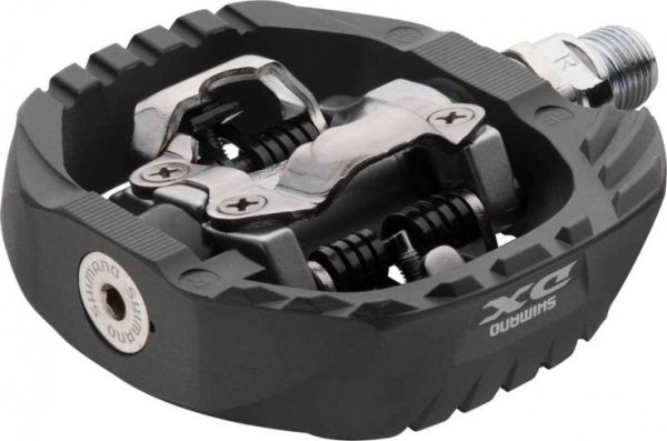 Педали SHIMANO для велосипеда  M647, с шипами, EPDM647