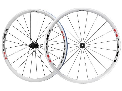 Колеса для велосипеда Shimano R501, переднее и заднее, 28",белого цвета EWHR50130PCWRY