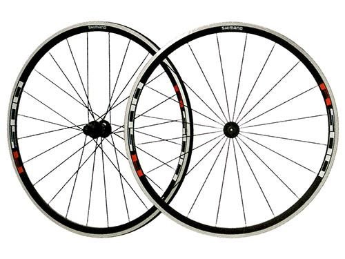 Колеса для велосипеда Shimano R501-30, переднее и заднее, 28", высота обода 30 мм, EWHR50130PCBY