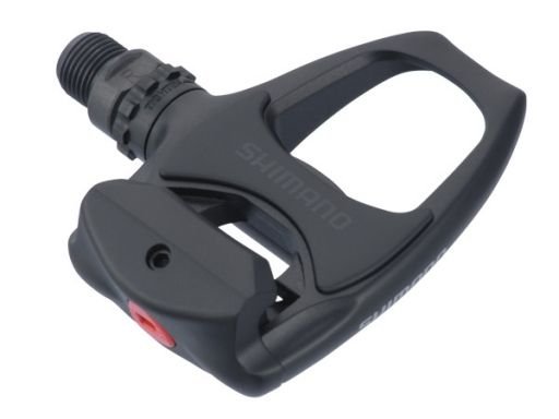 Педали SHIMANO для велосипеда  R540, SPD-SL черные с шипами SM-SH11 EPDR540