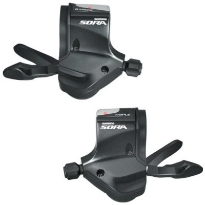 Шифтер для велосипеда Shimano Sora, 3500, левый/правый, 3x9ск трос+оплетка ESL3500TPA