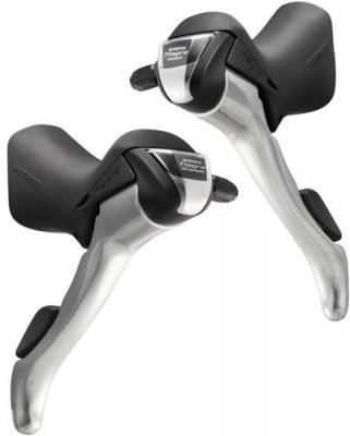Переключатель SHIMANO для велосипеда  Tiagra 4600 левый/правый 2x10ск IST4600PACC