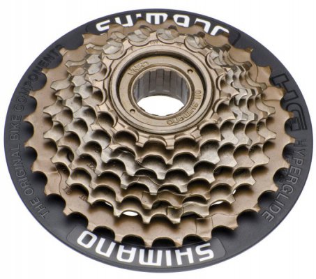 Трещотка для велосипеда SHIMANO Трещетка для велосипеда  Tourney TZ21 7 скоростей, 14-28, с защитой