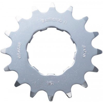 Звезда задняя SHIMANO DXR, MX66, 18T, серебристый