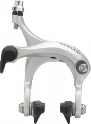 Тормоз клещевой Shimano, R451, передний, гайка: 10.5/12.5/18/27мм, пролет 57мм, EBRR451AF73XS