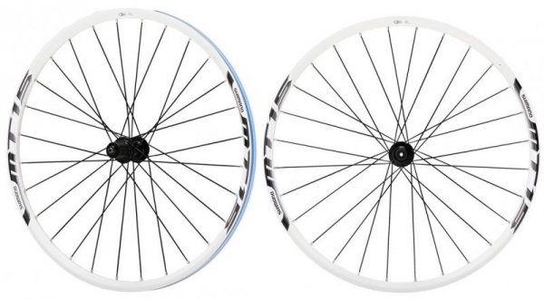 Комплект колес SHIMANO MT15A, переднее и заднее, 29, C.Lock, белый, EWHMT15AFR9QC