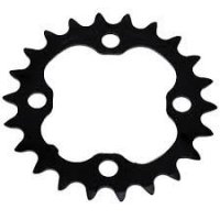Звезда передняя для велосипеда Shimano Deore FC-M590-10, 24T-AE черного цвета Y1LV24000