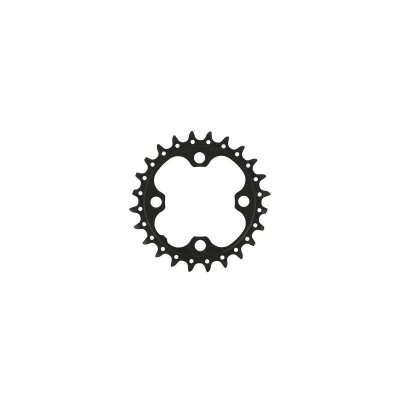 Звезда передняя SHIMANO FC-M660-10, 24T, цвет черный Y1LU24000
