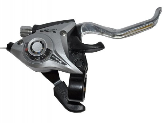 Шифтер/Тормозная ручка велосипедный SHIMANO Tourney EF51, правая, 8ск трос 2050мм ASTEF51R8AS