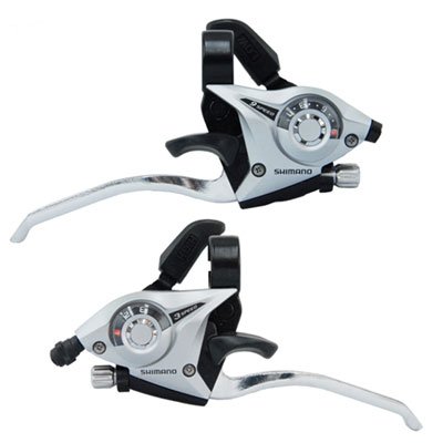 Шифтер/Тормозная ручка велосипедный Shimano Tourney EF65 левая/правая 3x9ск ESTEF65P9AS