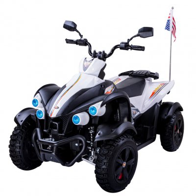 Детский спортивный электроквадроцикл Dongma-DMD Dongma ATV White