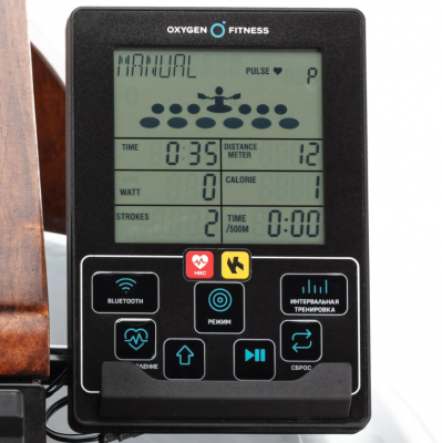 Гребной тренажер Oxygen Fitness WOOD ROWER Q1