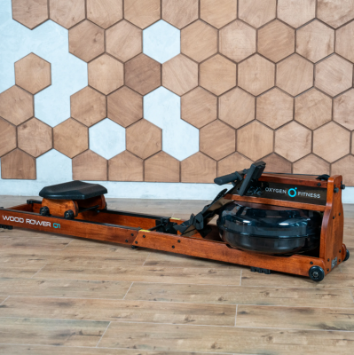 Гребной тренажер Oxygen Fitness WOOD ROWER Q1
