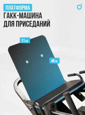 Жим ногами/Гакк-присед Oxygen Fitness HADLEY