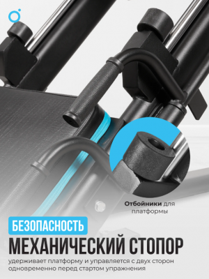 Жим ногами/Гакк-присед Oxygen Fitness HADLEY