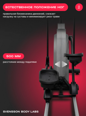 Эллиптический тренажер SVENSSON BODY LABS TITAN FLD