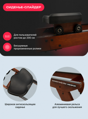 Гребной тренажер SVENSSON BODY LABS WAVERUN