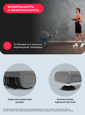 Гребной тренажер SVENSSON BODY LABS WHEELO