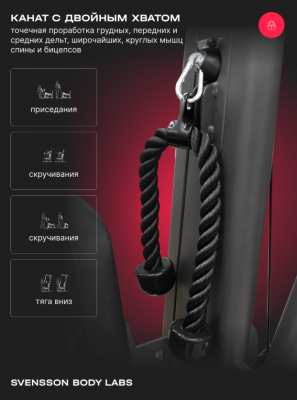 Силовой комплекс SVENSSON BODY LABS RIGEL PLUS PRO