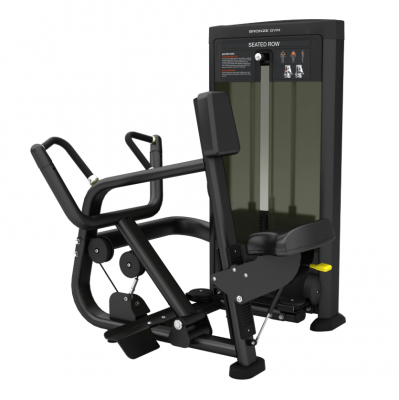Гребная тяга с упором профессиональный Bronze Gym BLANC 34