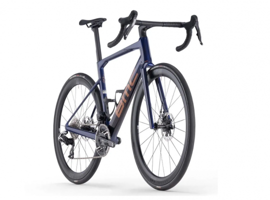 Велосипед BMC Roadmachine 01 ONE Red AXS 2x12 Blue/Copper/Copper (2026)