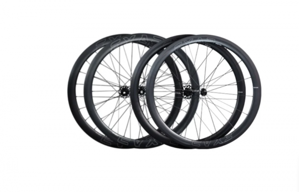 Карбоновая пара колес (вилсет) Magene EXAR STANDARD. без покрышек. высота обода 45мм. Disk-brake (дисковый тормоз) 