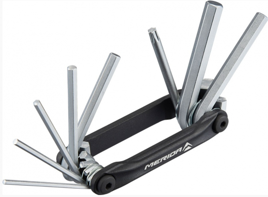 Набор инструментов  Merida 9 in 1 Multi Tool 156гр. Black/Grey
