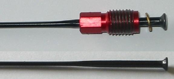 Спица SHIMANO для WH-M775, F правая, R левая сторона, 272 мм 1штука Y4D798030
