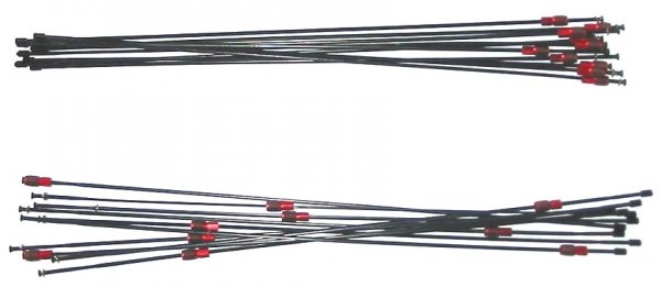 Спицы SHIMANO для WH-M970 заднего колеса (272ммх12 & 270ммх12),24штуки,шайба:24штуки IWHSPOKE1FB1