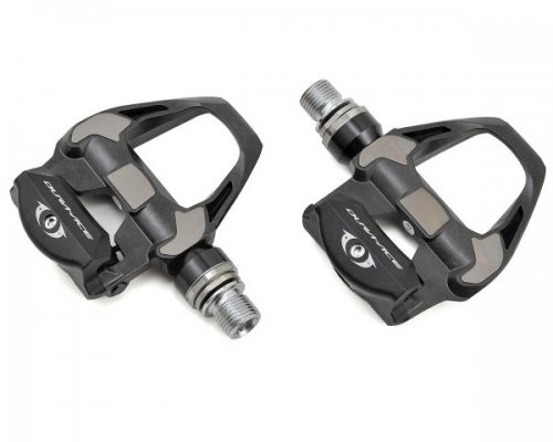 Педали SHIMANO Dura-Ace, R9100, с шипами SH12, ось длиннее на 4 мм, черный, IPDR9100E1