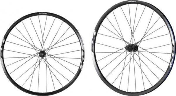 Колеса Shimano RX010, комплект, 10/11ск, C.Lock, 622-17C, OLD 135 мм, черный, EWHRX010PDAEB