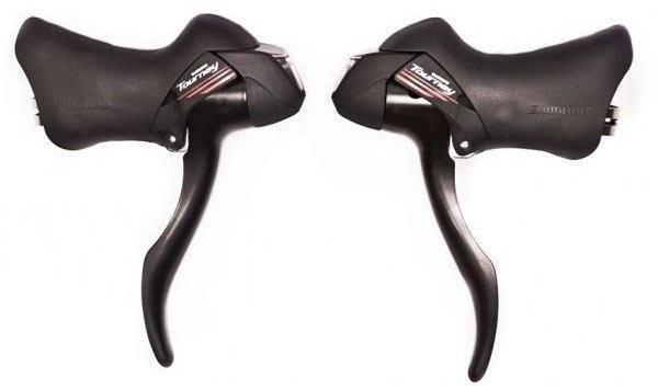 Шифтер Shimano Tourney A070, комплект, 2x7 скорости, трос+оплетка, ESTA070PACX1