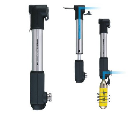 Комбинированный насос  TOPEAK Hybrid Rocket RX
