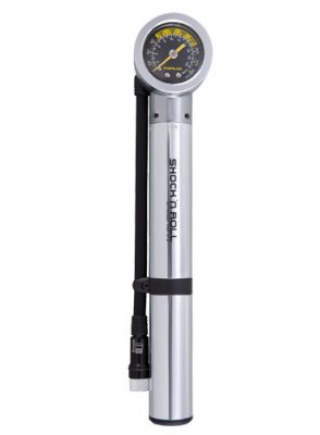 Универсальный насос TOPEAK Shock'N'Roll, Hand Shock Pump W/Gauge