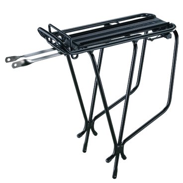 Велобагажник  TOPEAK Super Tourist Tubular Rack, Aluminum Tubular, W/Spring, черный