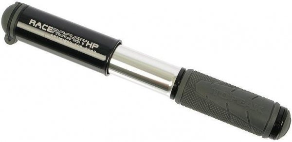Насос велосипедный TOPEAK RaceRocket HP, чёрный цвет (short version, 18cm)