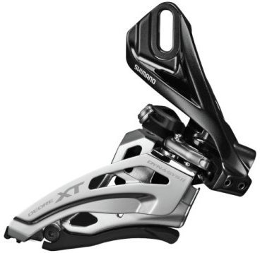 Переключатель передний SHIMANO XT M8020-D, direct mount, side-swing, 3X11, верхняя тяга