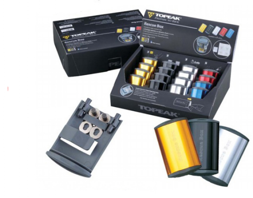 Набор для ремонта камер TOPEAK Rescue Box Counter Display Box, 16 штук