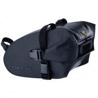 Велосумка подседельная TOPEAK Wedge DryBag, крепление на липучке, черная