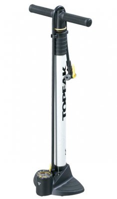 Насос напольный TOPEAK JoeBlow FAT 15 Psi / 1 Bar, белый